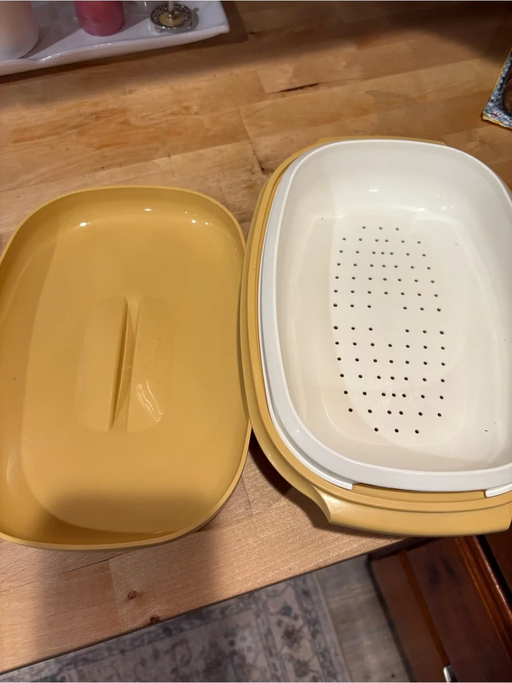 vintage Tupperware steamer